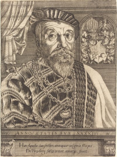 Pankraz von Freyberg Hohenaschau tekijältä Hanns Lautensack