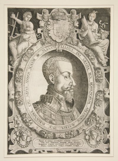 Maximilian II:n muotokuva (Habsburg) tekijältä Hanns Lautensack