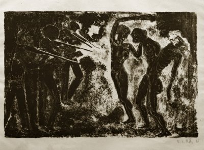 Totentanz von 1919: Das Standgericht / Exekution tekijältä Hanns Ludwig Katz