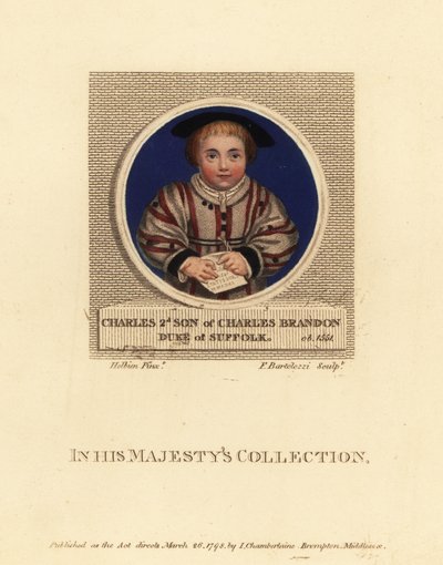 Charles Brandon, Suffolkin kolmas herttua tekijältä Hans (after) Holbein the Younger