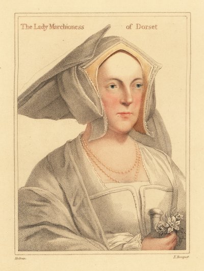 Margaret Wotton, Dorsetin marssilainen tekijältä Hans (after) Holbein the Younger