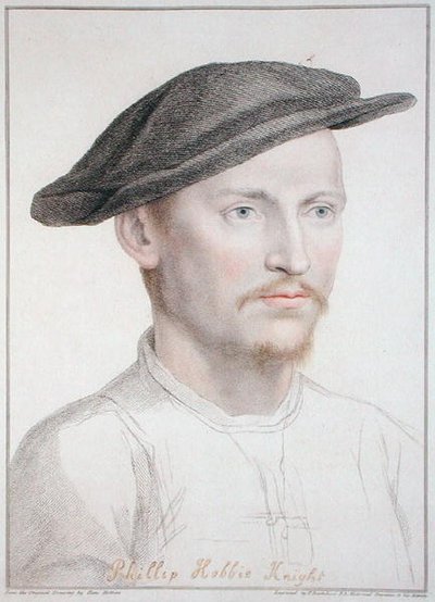 Philip Hobbie, kaiverrus Francesco Bartolozzi (1727-1815) 1796 (kaiverrus) tekijältä Hans (after) Holbein the Younger