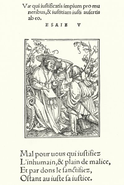 Kardinaali (kaiverrus) tekijältä Hans (after) Holbein the Younger
