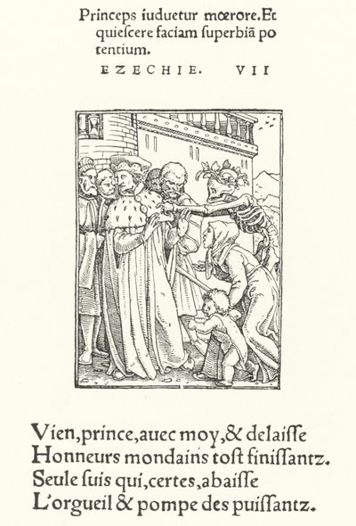 Prinssi vaaliruhtinas (kaiverrus) tekijältä Hans (after) Holbein the Younger