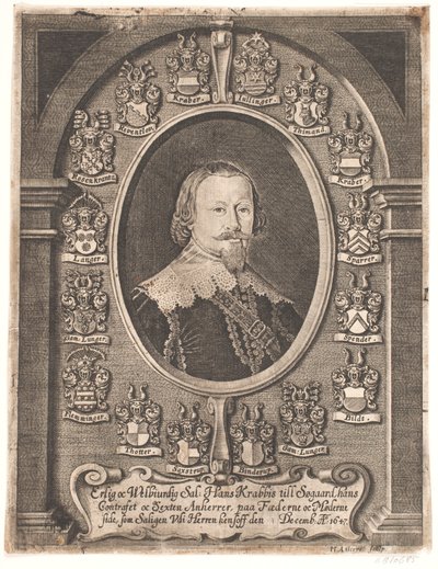 Hans Krabbe Søgårdiin. Hautajaissaarnasta 1648 tekijältä Hans Andreas Greys