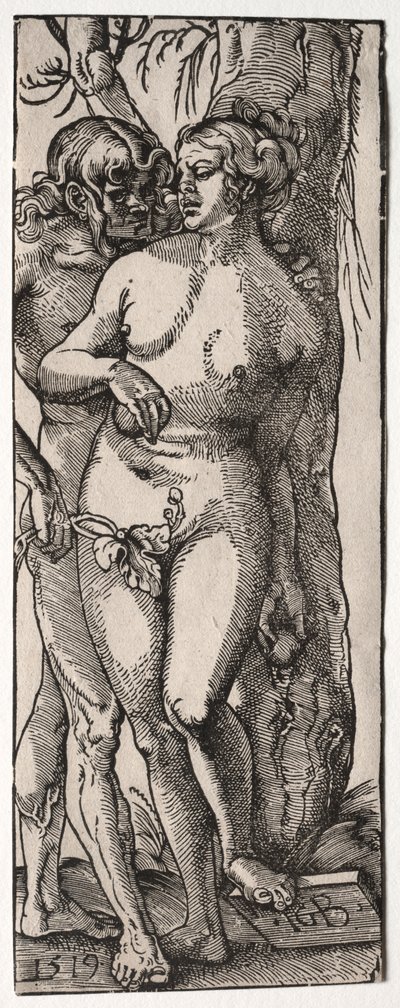 Aatami ja Eeva tekijältä Hans Baldung