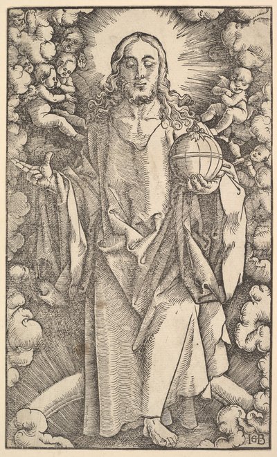 Kristus Kristuksesta ja apostoleista, 1519. tekijältä Hans Baldung