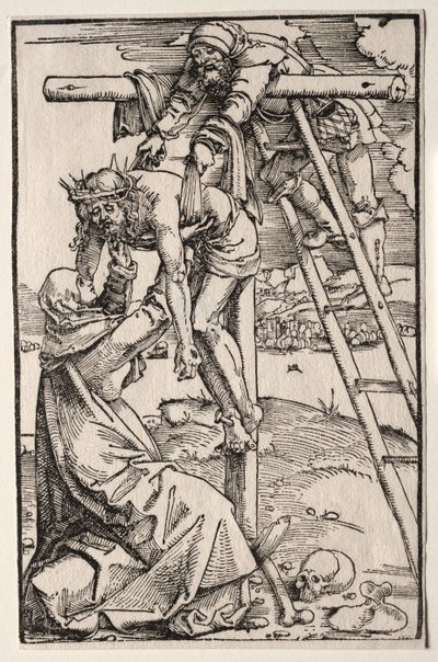 Laskeutuminen ristiltä tekijältä Hans Baldung