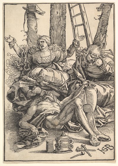 Valituslaulu Kristuksen puolesta, 1510. tekijältä Hans Baldung