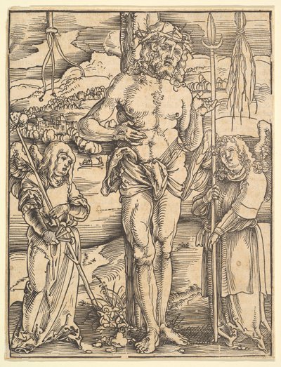Surun mies, Herramme Jeesuksen Kristuksen kärsimyksen peilistä, 1507 tekijältä Hans Baldung