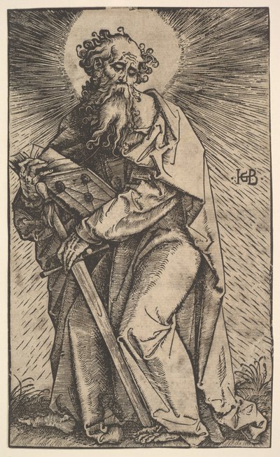 Pyhä Paavali Kristuksesta ja apostoleista, 1519. tekijältä Hans Baldung