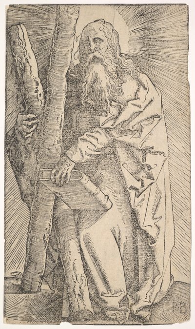 Pyhä Andreas Kristuksesta ja apostoleista, 1519. tekijältä Hans Baldung