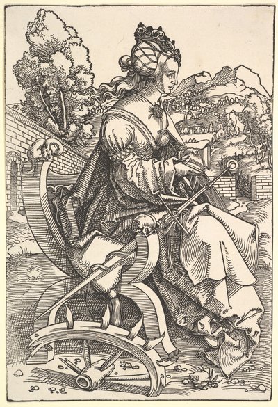St. Catherine, n. 1505. tekijältä Hans Baldung