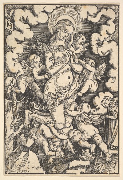 Pyhä Maria Magdaleena, n. 1512. tekijältä Hans Baldung