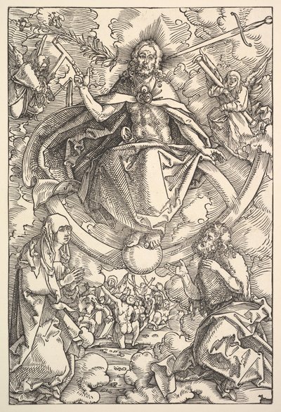 Viimeinen tuomio, 1505. tekijältä Hans Baldung