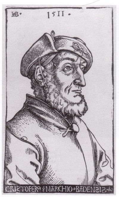 Baldung christoph puupiirros tekijältä Hans Baldung Grien
