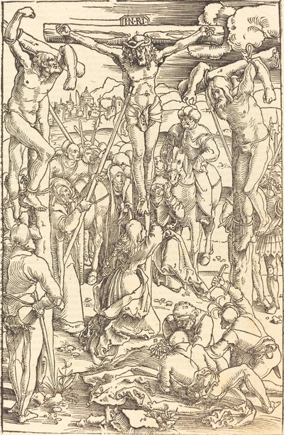 Kristus ristillä tekijältä Hans Baldung Grien