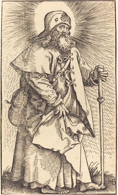 Pyhä Jaakob Suuri tekijältä Hans Baldung Grien