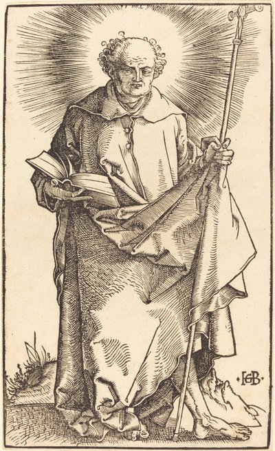 Pyhä Philip tekijältä Hans Baldung Grien
