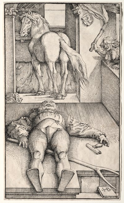 Lumottu sulhanen, 1544. tekijältä Hans Baldung Grien