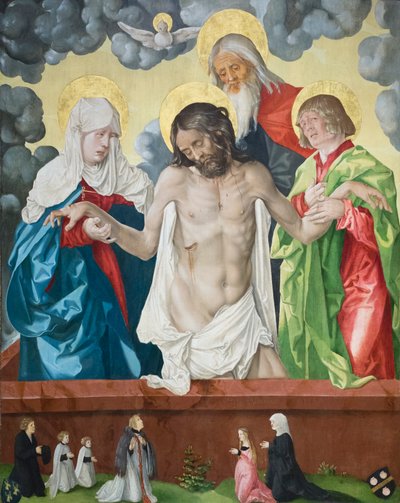 Kolminaisuus ja mystinen Pieta tekijältä Hans Baldung Grien