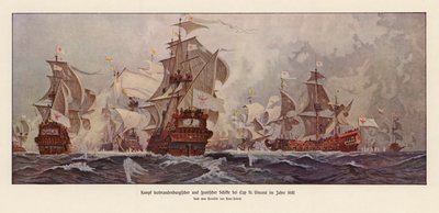 Cape St Vincentin taistelu tekijältä Hans Bohrdt