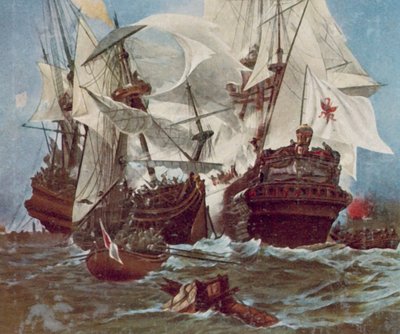 Brandenburgin vaalipiirin laivasto tekijältä Hans Bohrdt