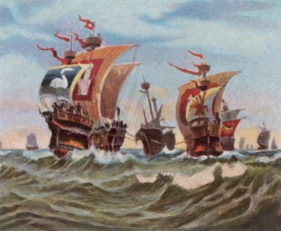 Hampurin asukkaiden paluu Vitalian veljeskunnan kukistamisen jälkeen tekijältä Hans Bohrdt