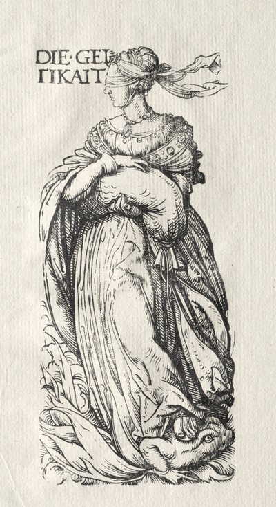 Seitsemän pahetta: Ahneus, c. 1510. tekijältä Hans Burgkmair