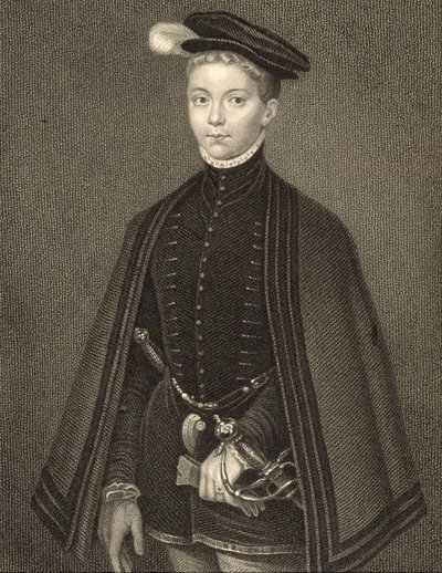 Henry Stewartin (1545-67) Lord Darnleyn muotokuva 