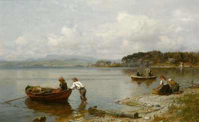 Vuono maisema tekijältä Hans Gude