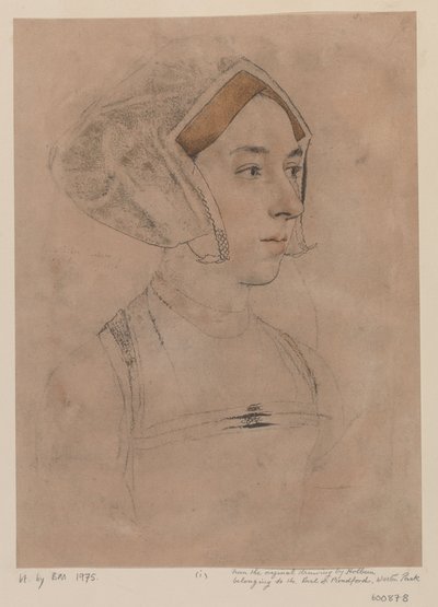 Anne Boleyn tekijältä Hans, Holbein