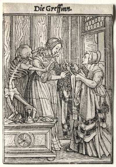 Kuoleman tanssi: Kreivitär tekijältä Hans Holbein