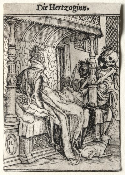 Kuoleman tanssi: Herttuatar tekijältä Hans Holbein