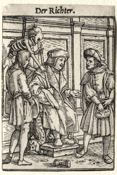 Kuoleman tanssi: Tuomari tekijältä Hans Holbein