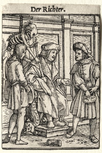Dance of Death: Tuomari. tekijältä Hans Holbein