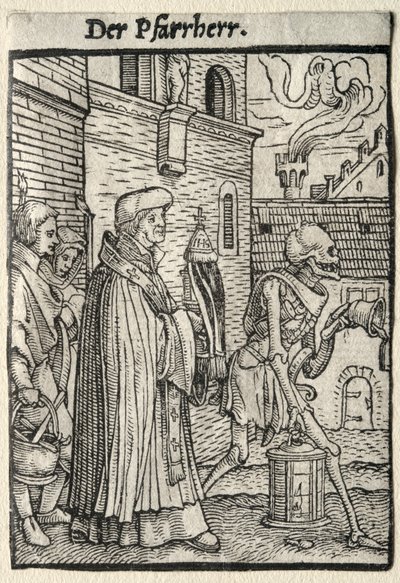 Kuoleman tanssi: Pastori tekijältä Hans Holbein