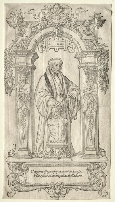 Erasmus Rotterdamilainen tekijältä Hans Holbein