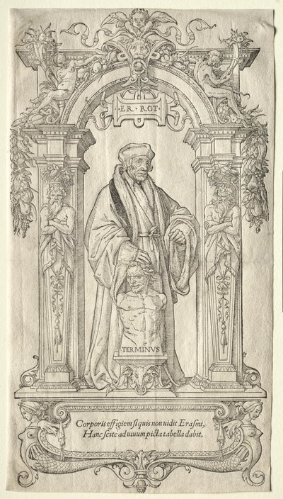 Erasmus Rotterdamilainen. tekijältä Hans Holbein