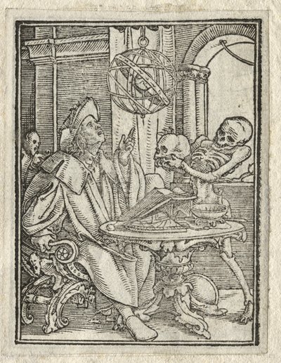 Kuoleman tanssi: Astrologi, Rikas mies. tekijältä Hans Holbein