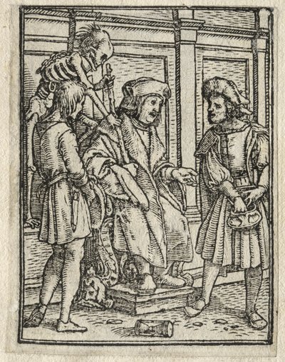 Kuoleman tanssi: Tuomari tekijältä Hans Holbein