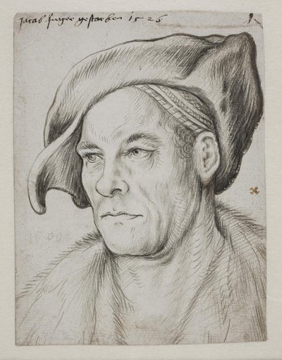 Muotokuva rahoittaja ja kauppias Jacob Fuggerista tekijältä Hans Holbein d.Æ.
