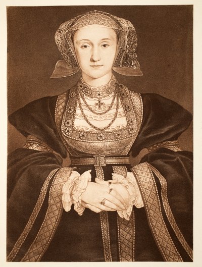 Anne of Cleves, n. 1539, pub. 1902 (kollotyyppi) tekijältä Hans Holbein der Jüngere