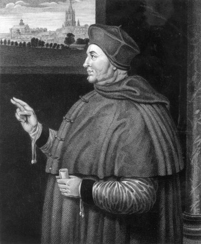 Kardinaali Thomas Wolsey (kaiverrus) tekijältä Hans Holbein der Jüngere