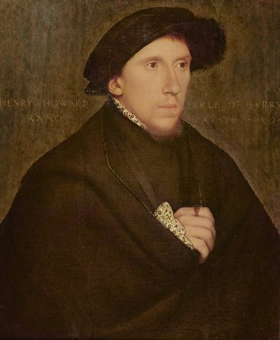 Henry Howard, Earl of Surrey, n. 1542 (öljy ja tempera paneelissa) tekijältä Hans Holbein der Jüngere