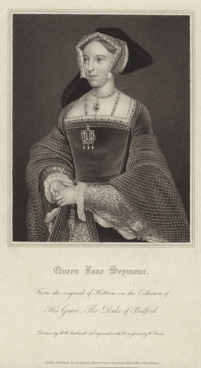 Jane Seymour tekijältä Hans Holbein der Jüngere