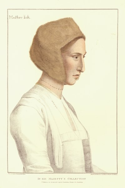 Äiti Jack (akvatinta) tekijältä Hans Holbein der Jüngere