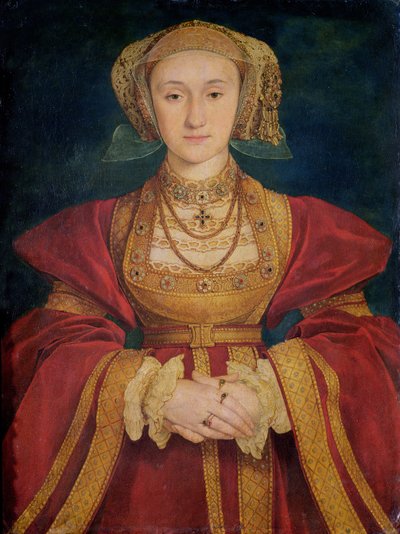 Anne of Clevesin (1515-57) muotokuva 1539 tekijältä Hans Holbein der Jüngere