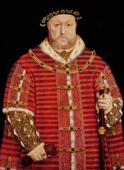 Henry VIII:n muotokuva tekijältä Hans Holbein der Jüngere