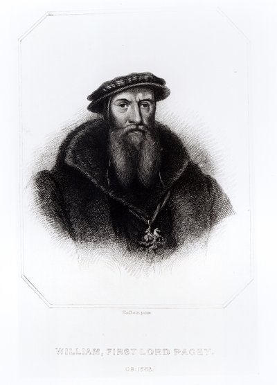 Muotokuva Williamista, ensimmäinen lordi Paget tekijältä Hans Holbein der Jüngere